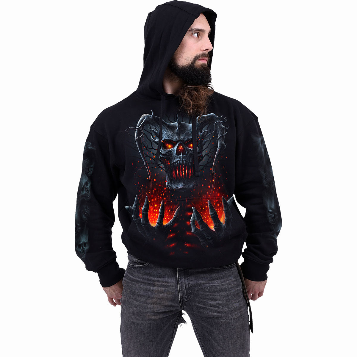 Kapuzenpullover Spiral Death Embers