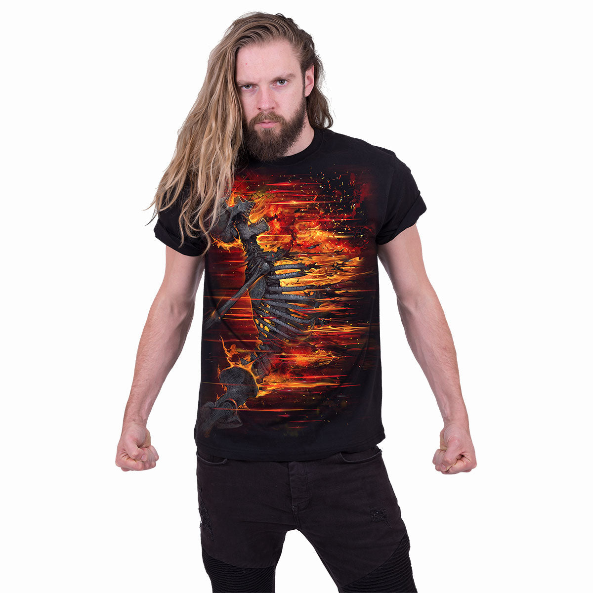 T-Shirt Spiral Atomic Blast