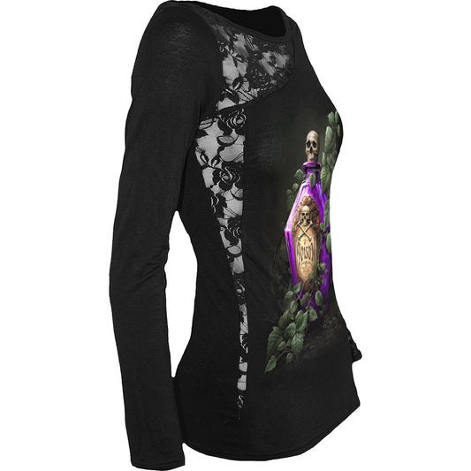 Langærmet T-shirt Spiral Poisoned Ivy