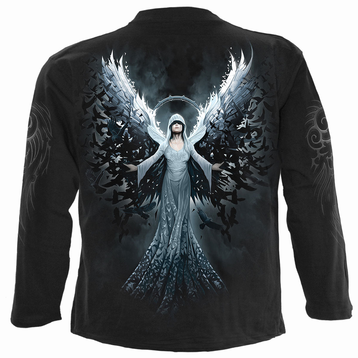 Langarm-T-Shirt Spirale Himmlischer Engel