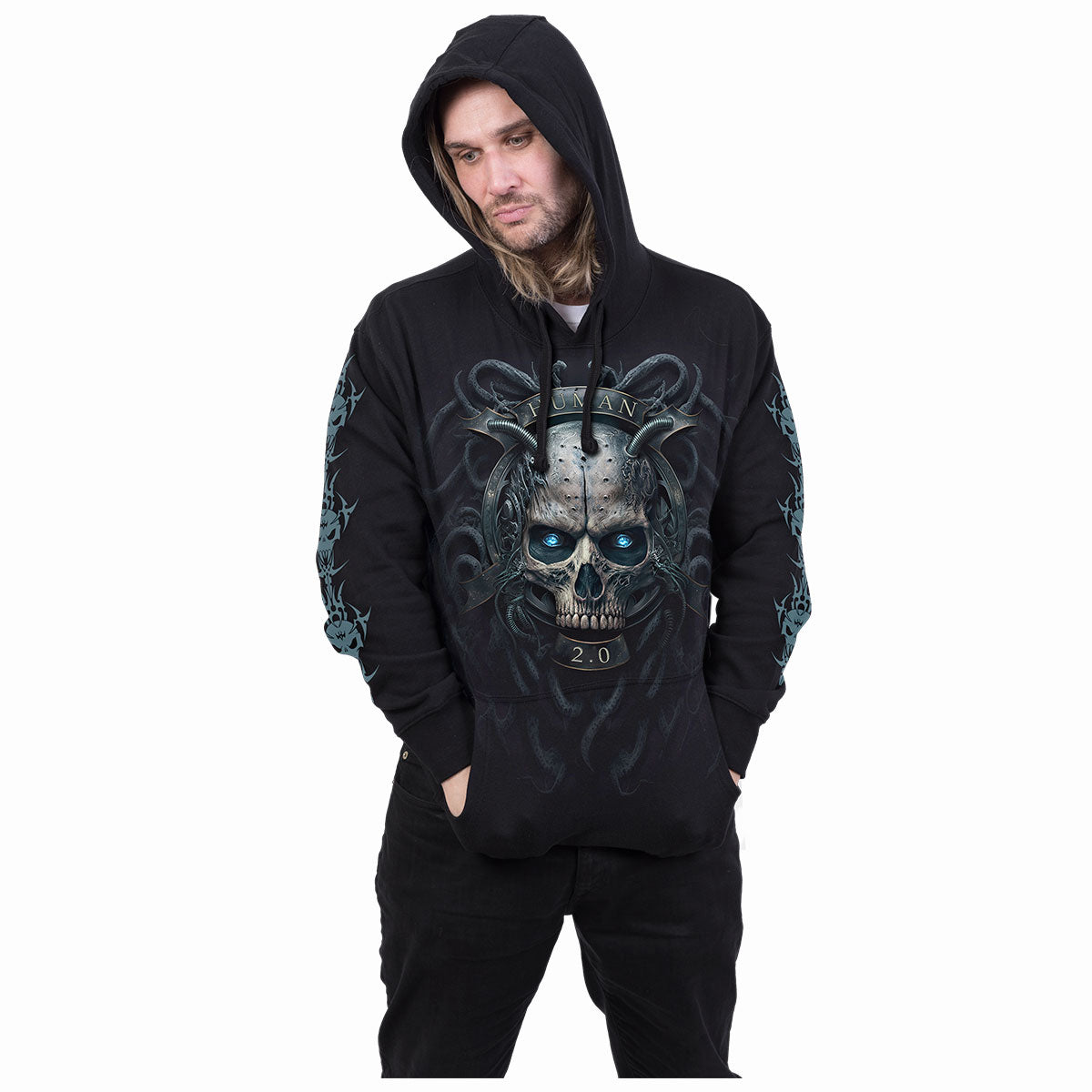 Kapuzenpullover Spirale Human 2.0