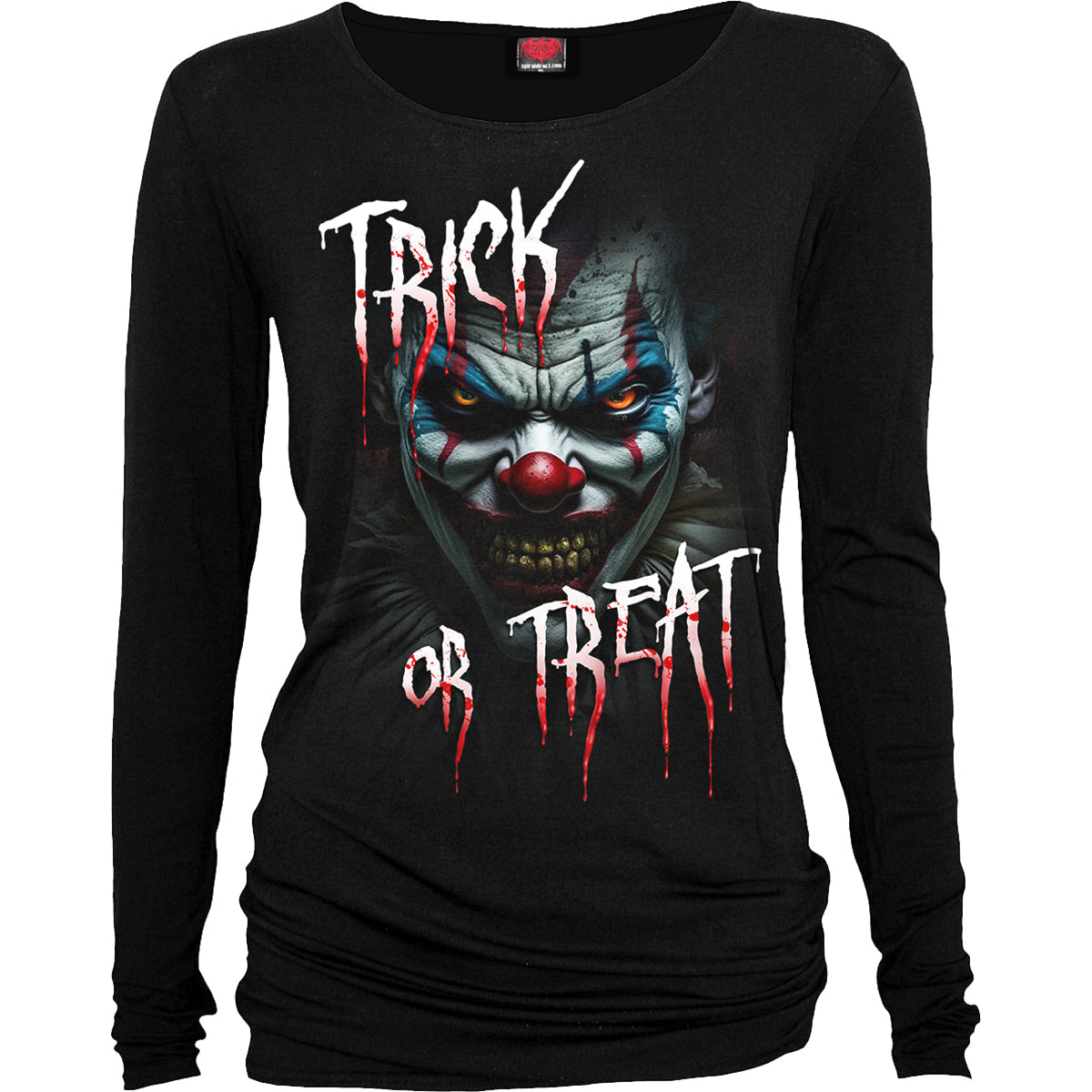 Langarm-T-Shirt Spiral Trick Or Treat