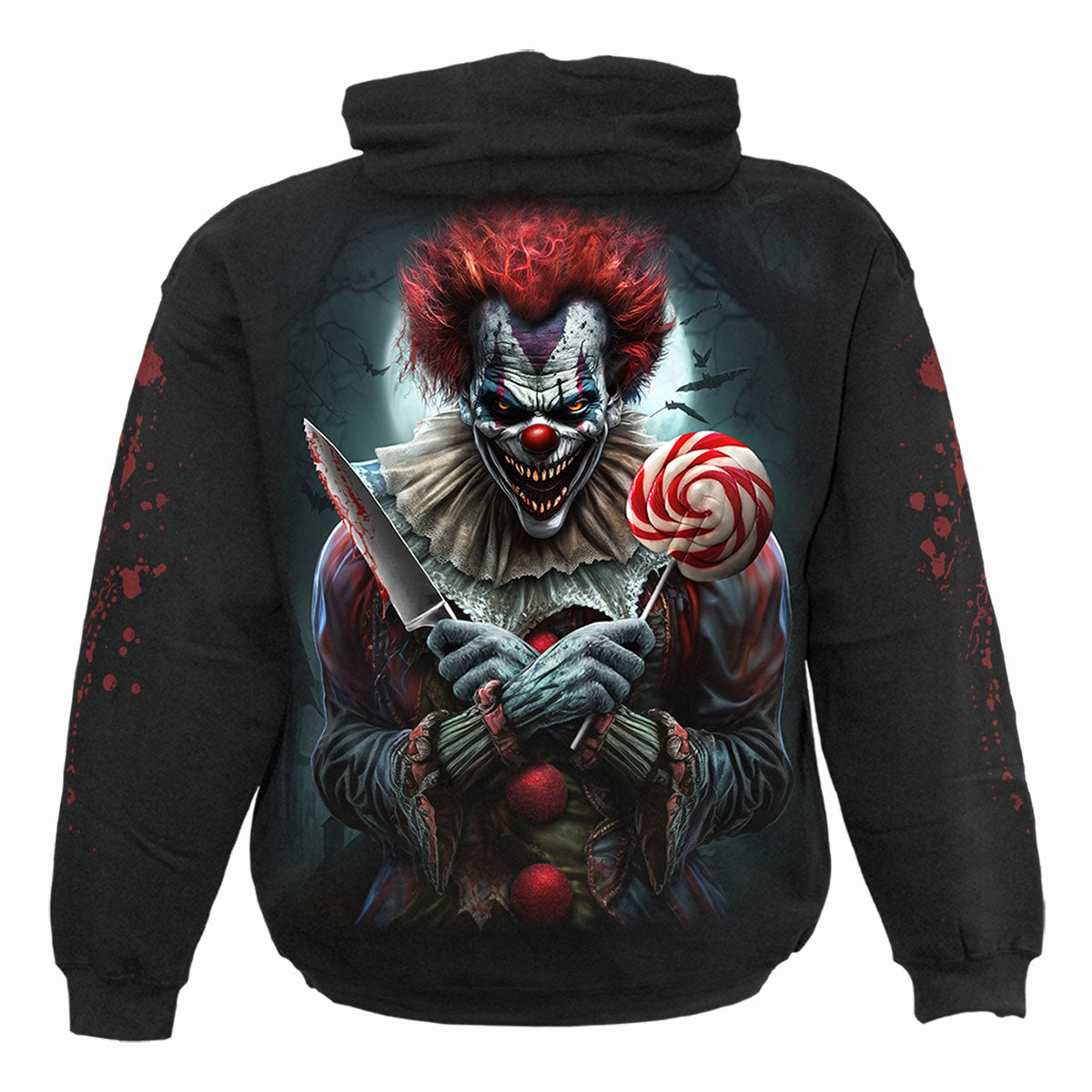 Kapuzenpullover Spirale Süßes oder Saures