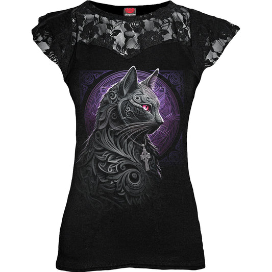 Tops - Short Sleeve Spiral Celtic Whiskers