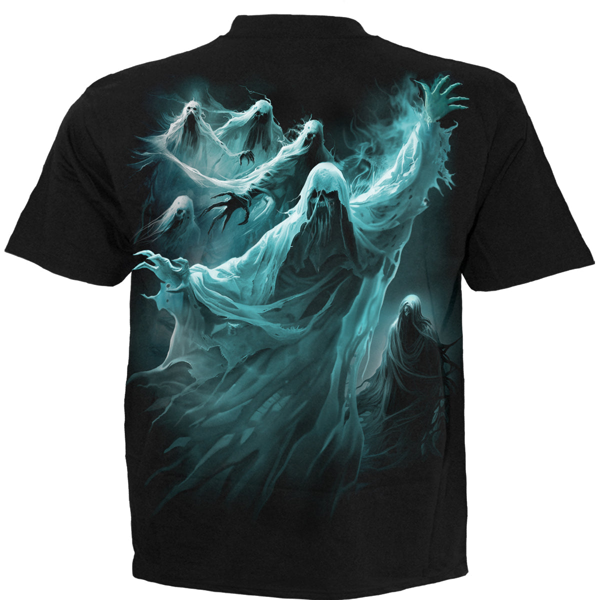T-Shirt Spiral Ghost Skull