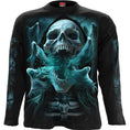 Bild in Galerie-Betrachter laden, Langarm-T-Shirt Spiral Ghost Skull
