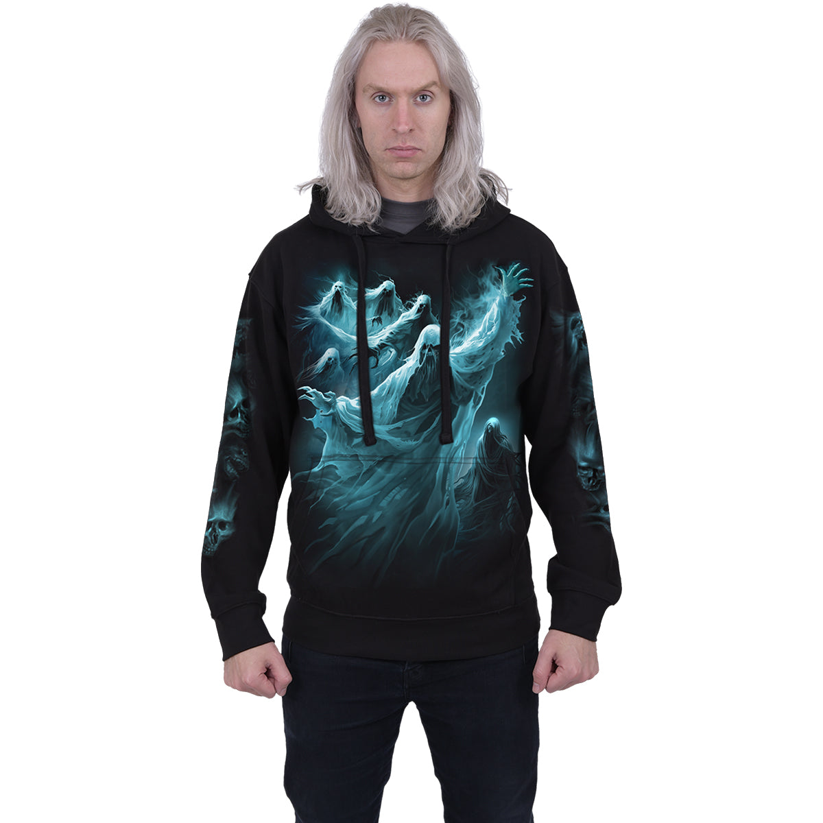 Kapuzenpullover Spiral Ghost Skull