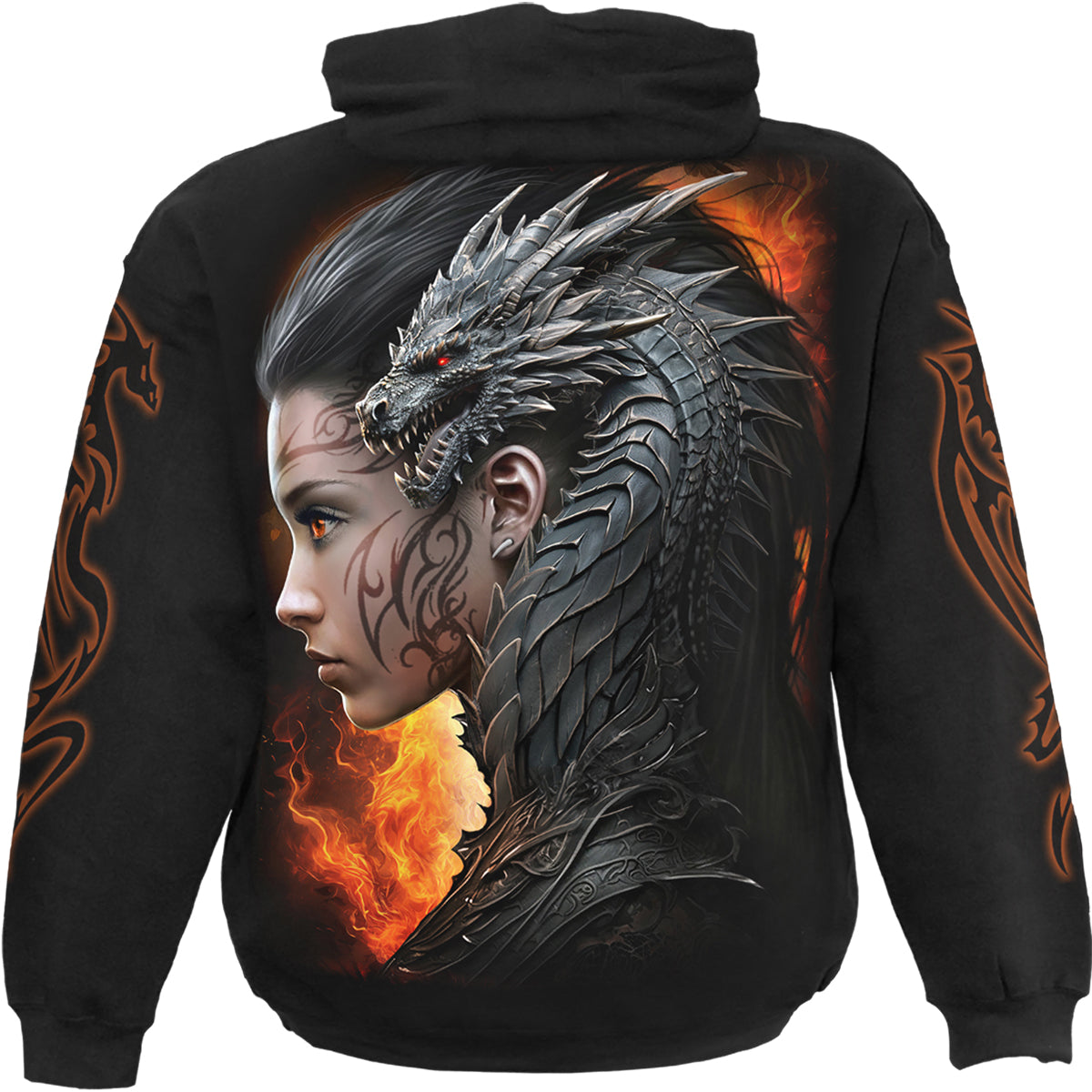 Kapuzenpullover Spiral Draco Queen