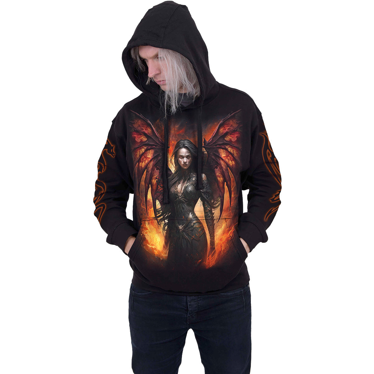 Kapuzenpullover Spiral Draco Queen