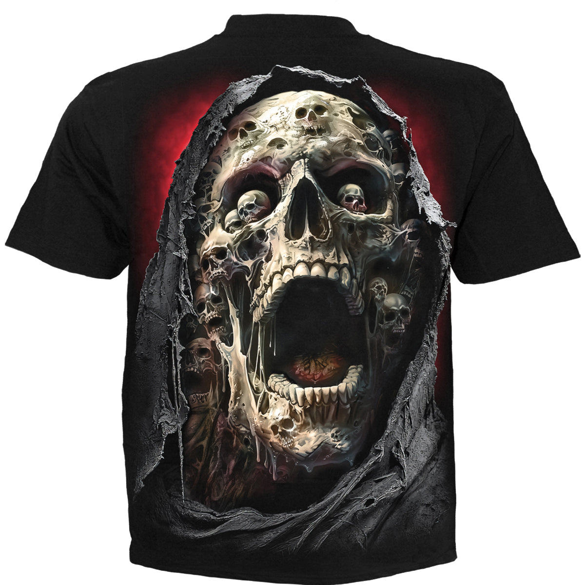 T-Shirt Spiral Screaming Death