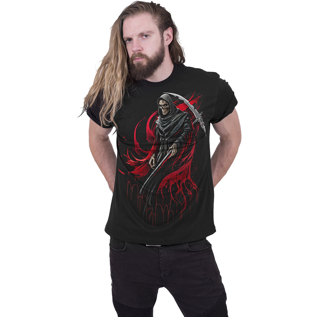 T-Shirt Spiral Screaming Death