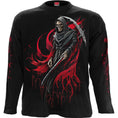 Load image into Gallery viewer, Long-sleeved T-shirt Spiral Screaming Death
