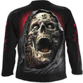 Load image into Gallery viewer, Long-sleeved T-shirt Spiral Screaming Death
