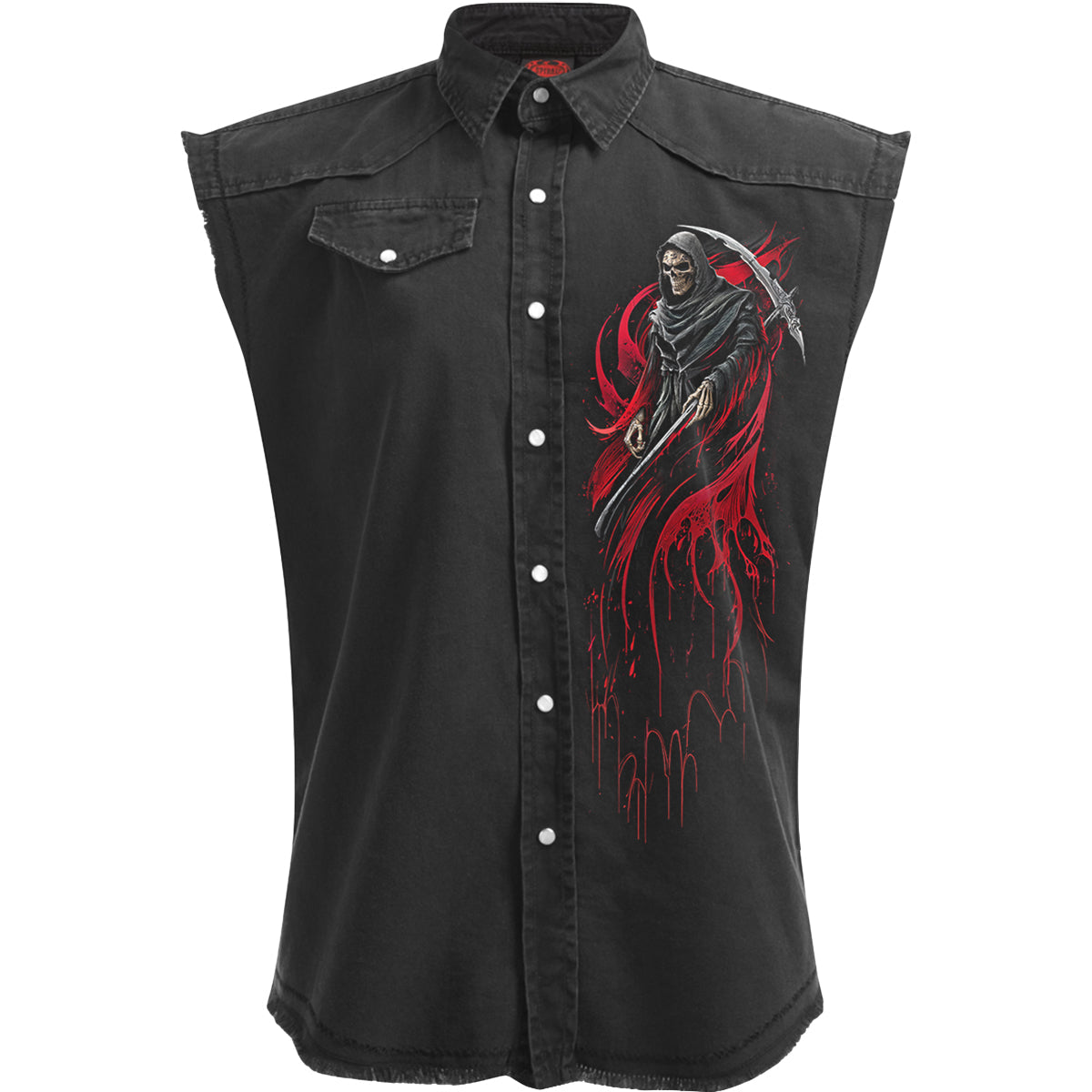 T-Shirt Spiral Screaming Death