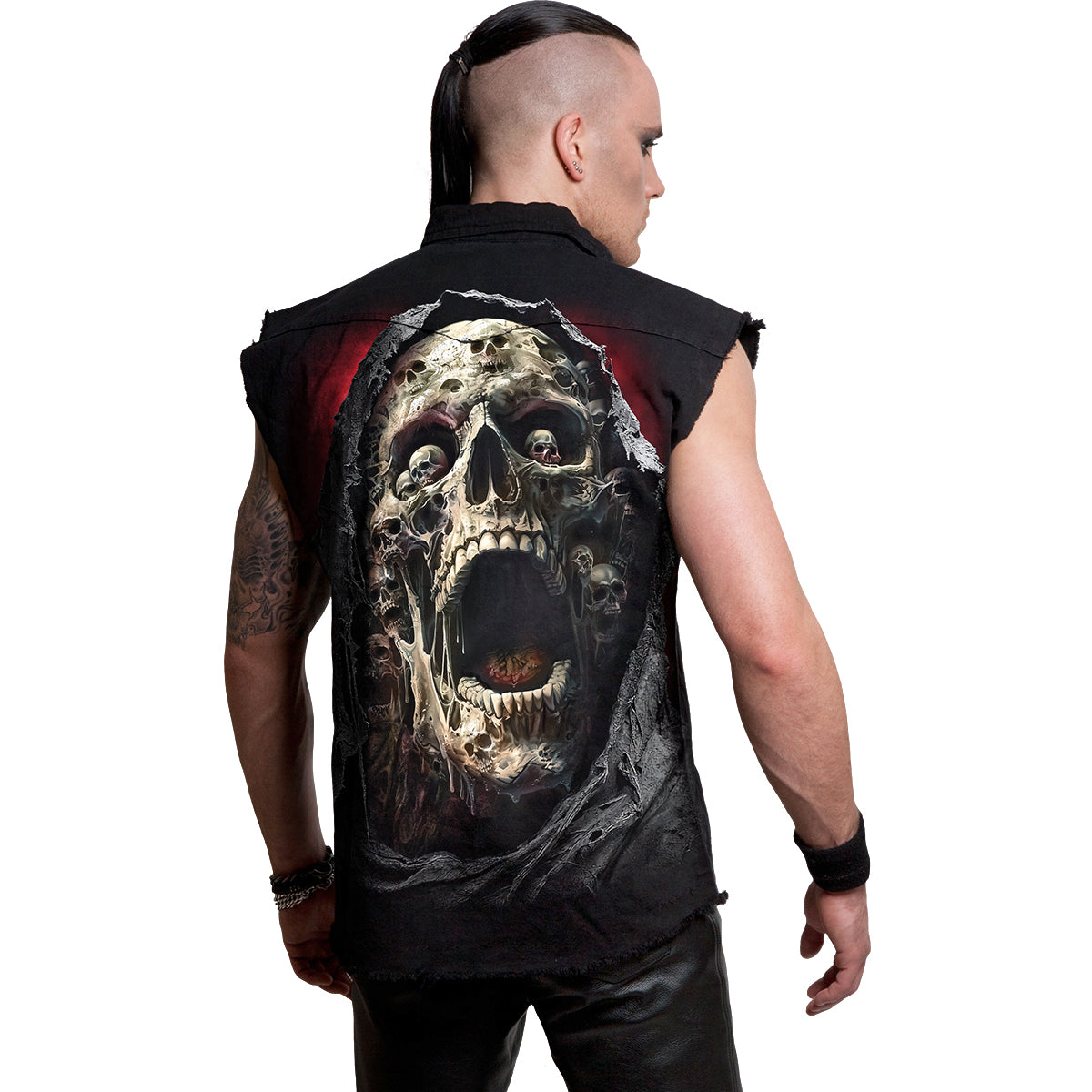 T-Shirt Spiral Screaming Death