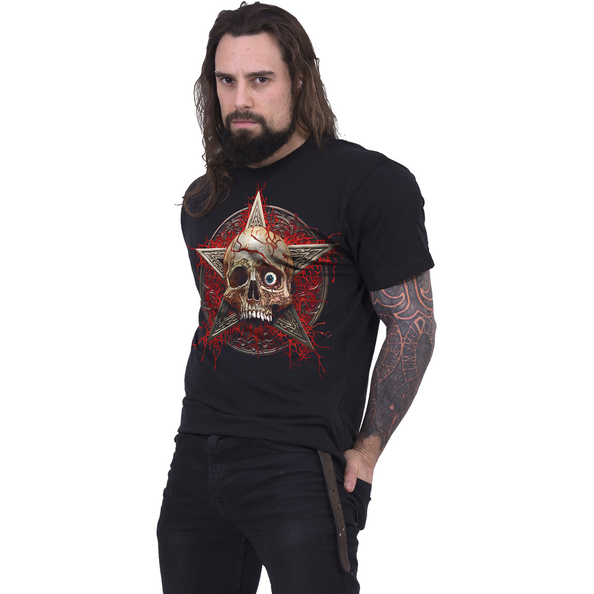 T-Shirt Spiralförmiger schleichender Fluch