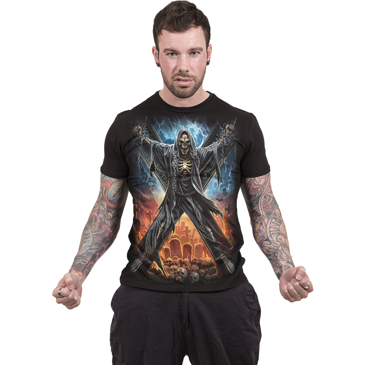 T-Shirt Spiral Crossed Over