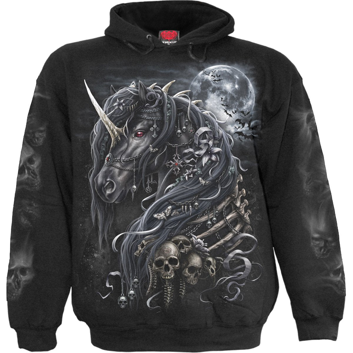 Kapuzenpullover Spiral Dark Unicorn