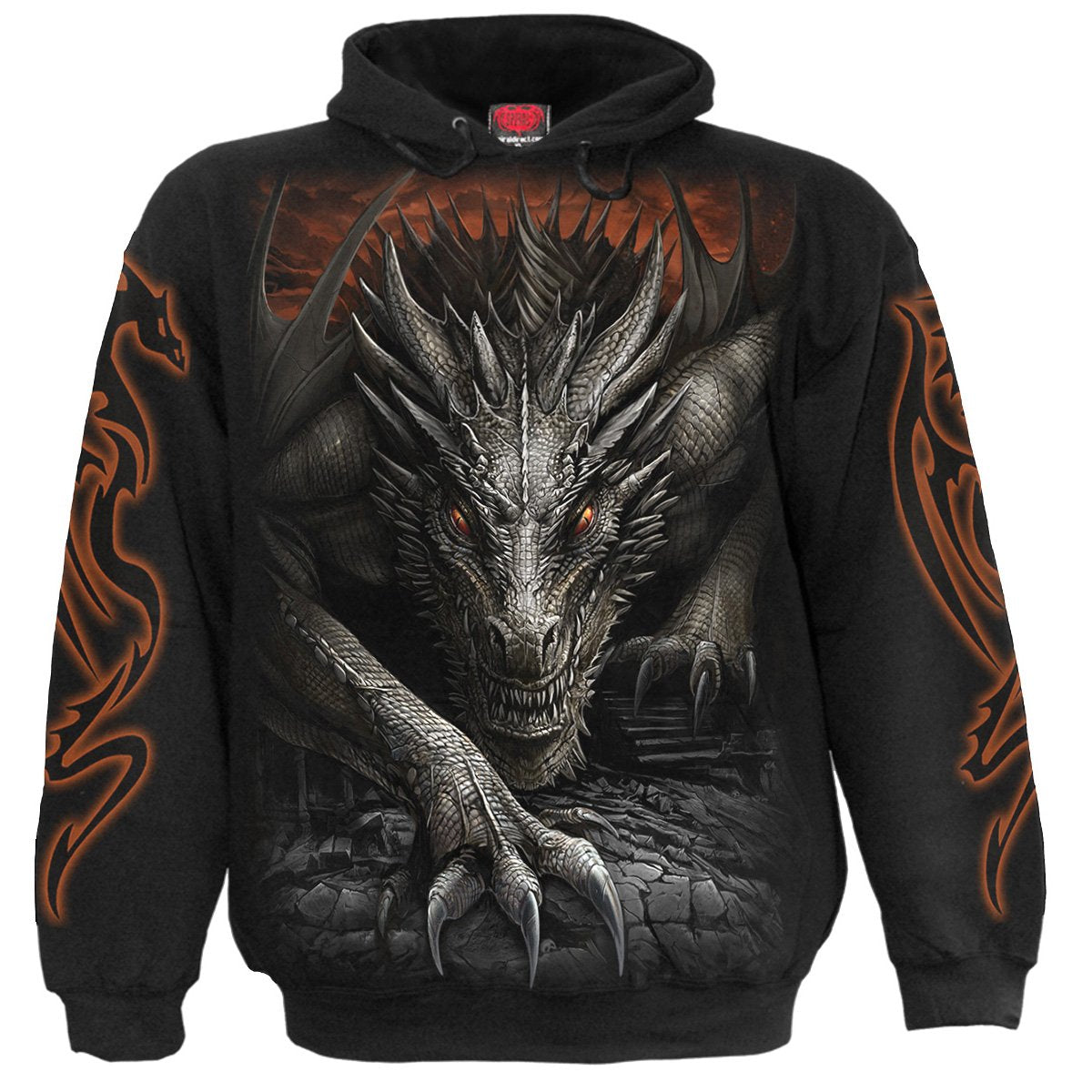 Kapuzenpullover Spiral Majestic Draco