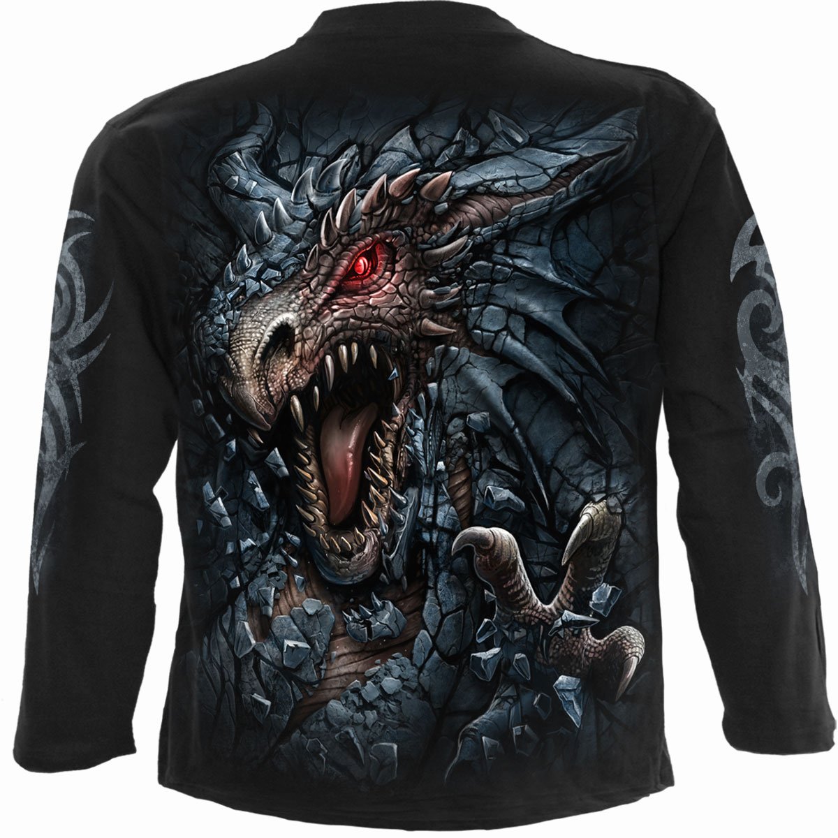 Long-sleeved T-shirt Spiral Dragon's Lair