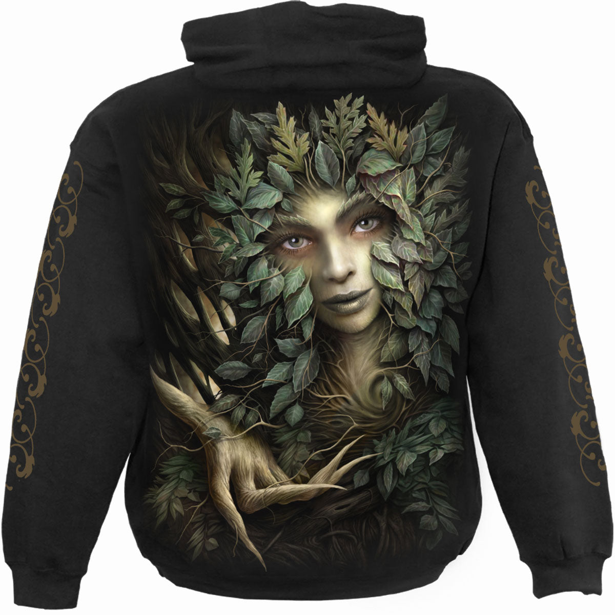 Hoodie Spiral Woodland Queen