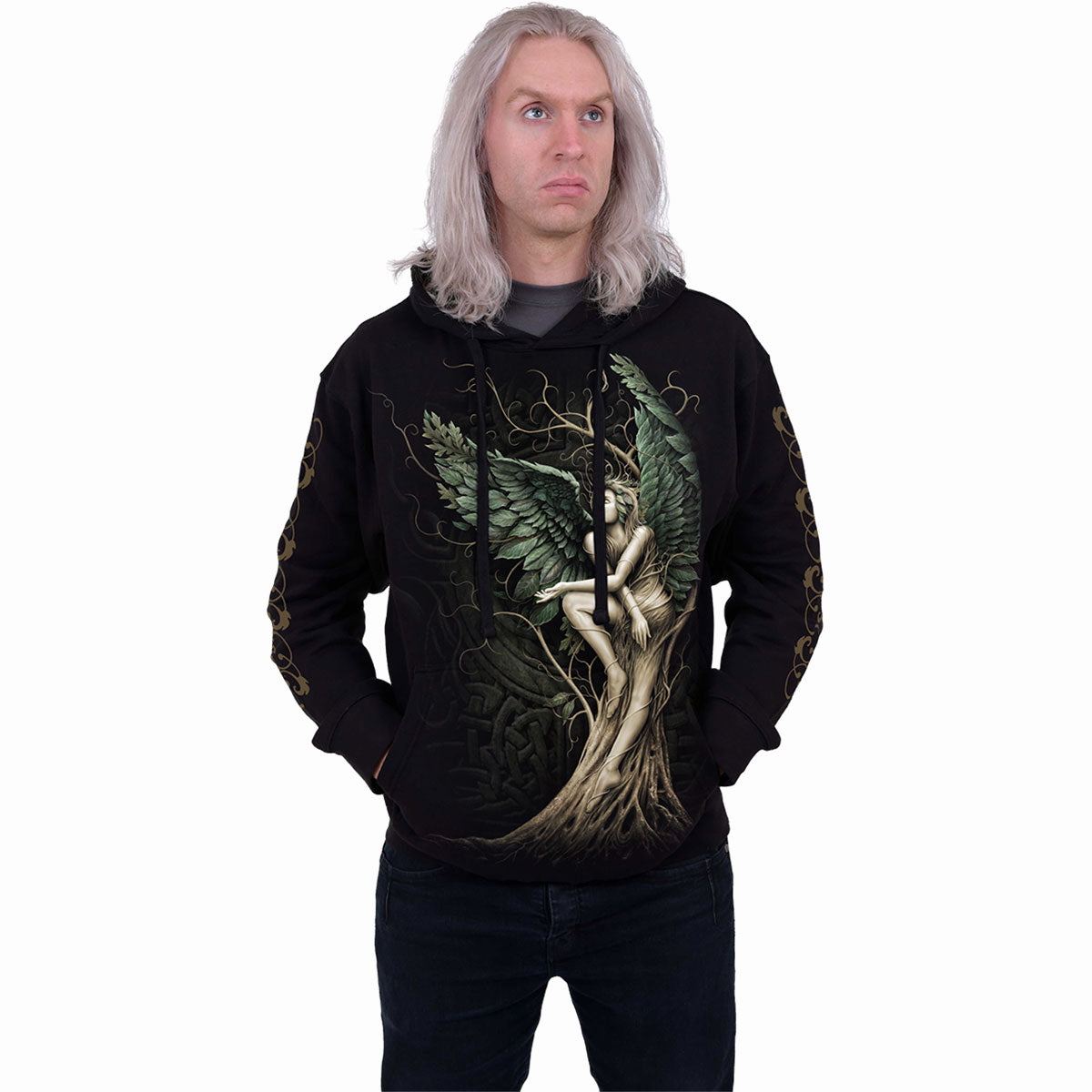 Hoodie Spiral Woodland Queen