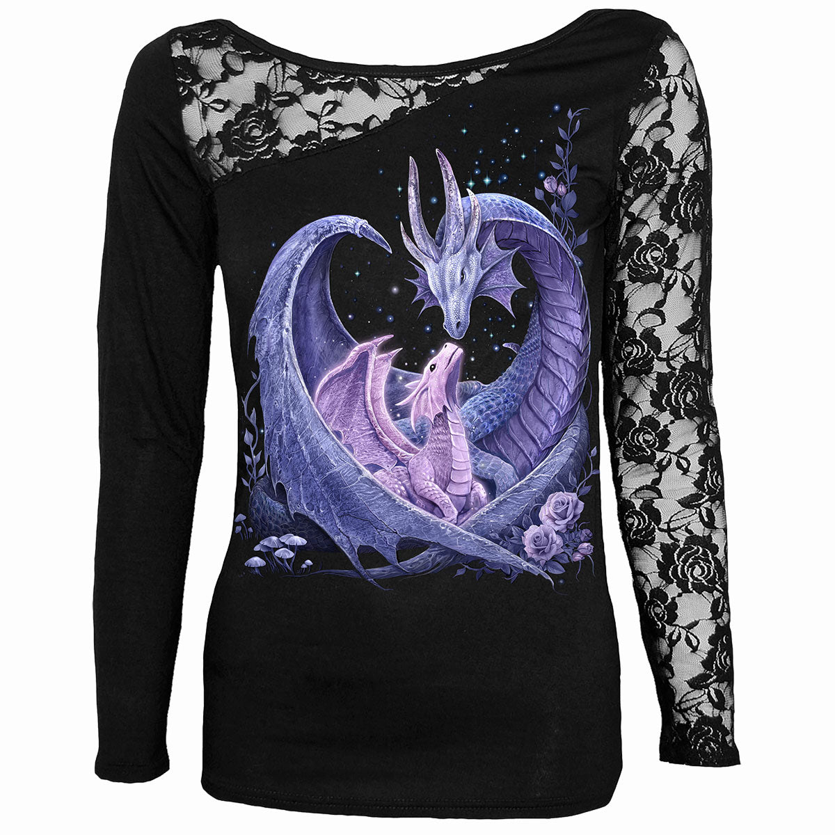 Langarm-T-Shirt Spiral Maternal Instincts