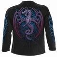 Load image into Gallery viewer, Long-sleeved T-shirt Spiral Dragon Borne
