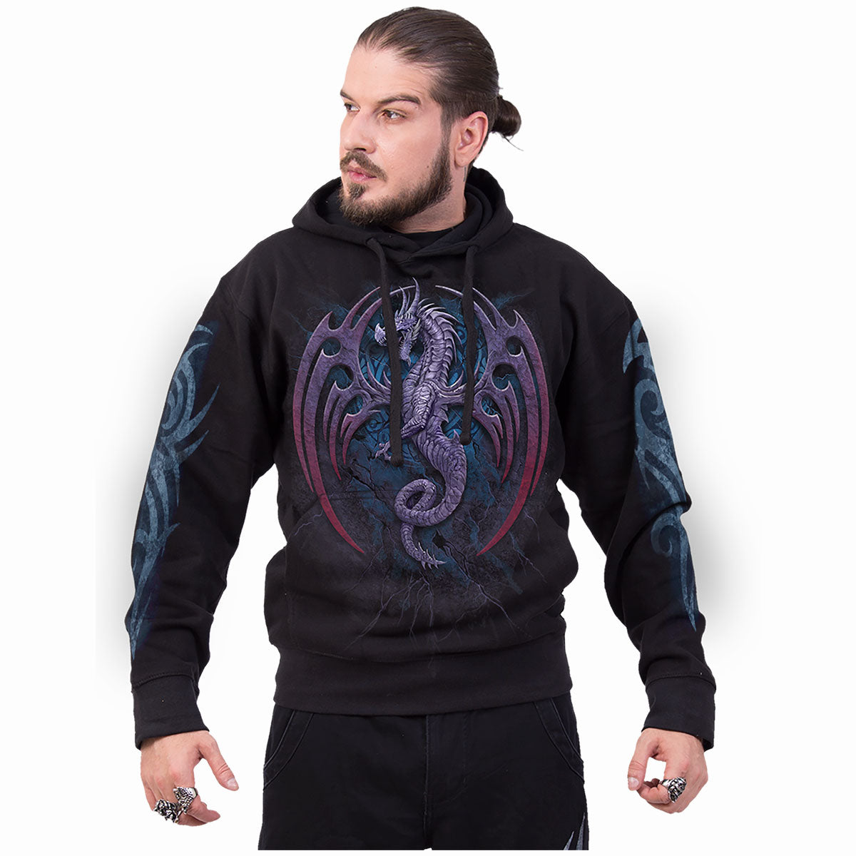 Kapuzenpullover Spiral Dragon Borne