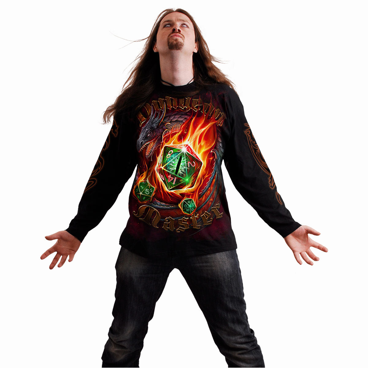 Langärmliges T-Shirt Spiral Dungeon Master