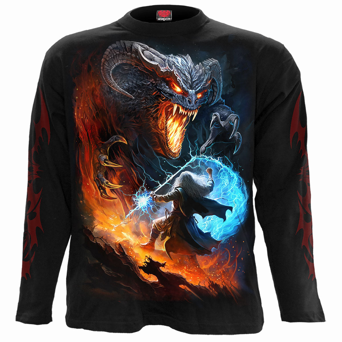 Langärmliges T-Shirt Spiral Infernal Duel