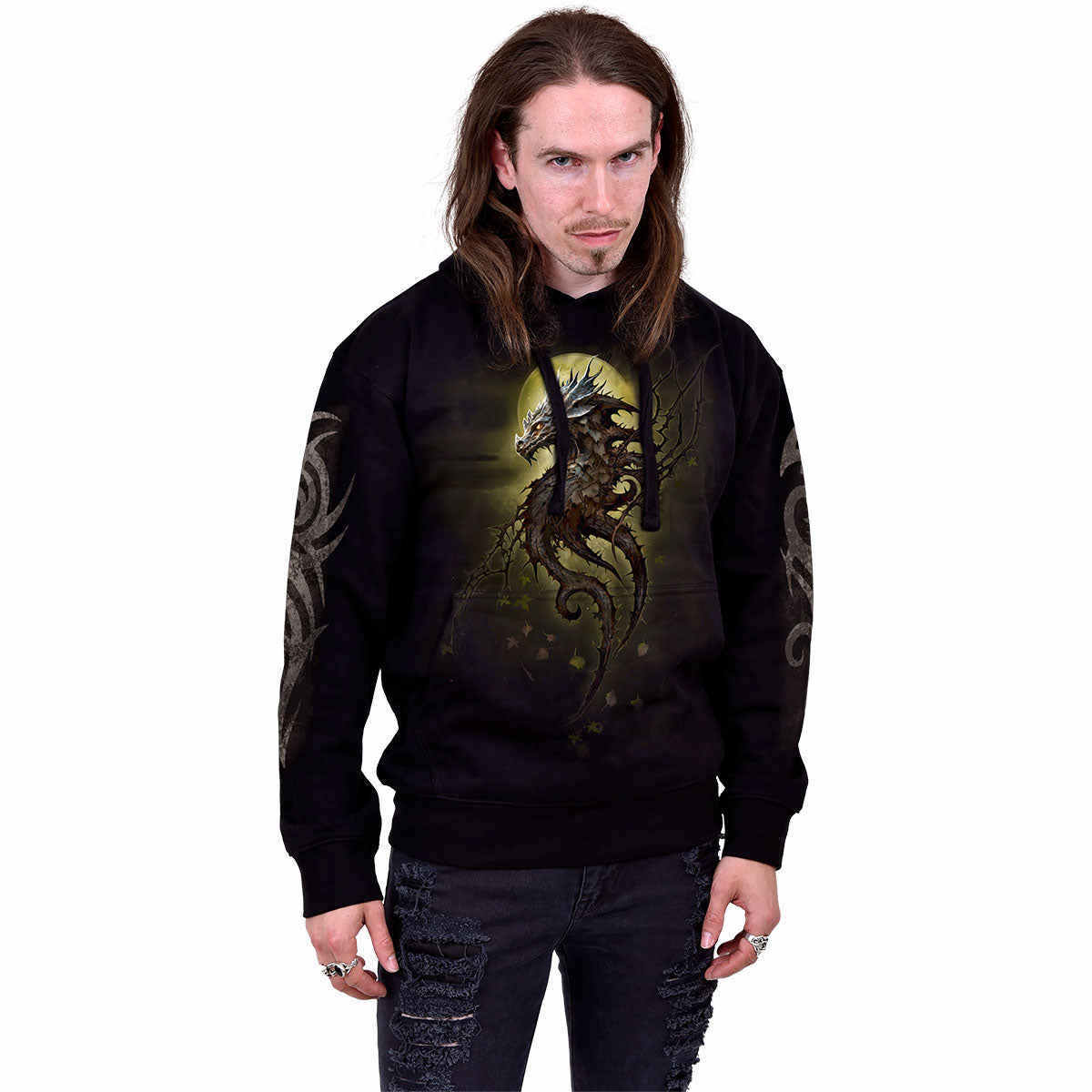 Kapuzenpullover Spiral Oak Dragon