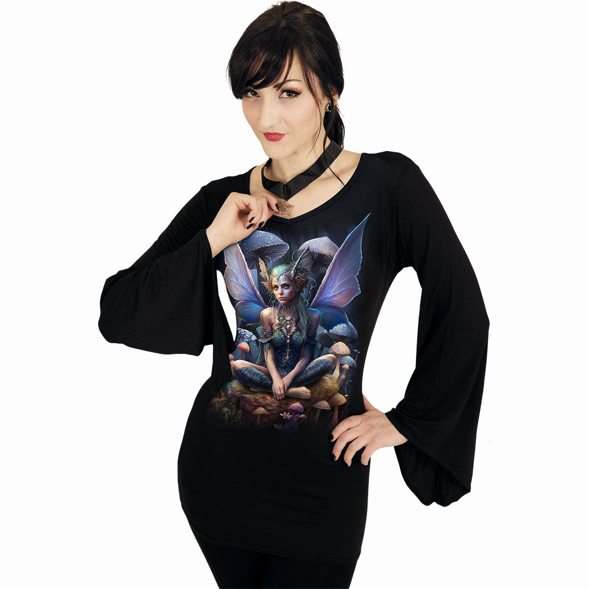 Langarm-T-Shirt Spiral Magical