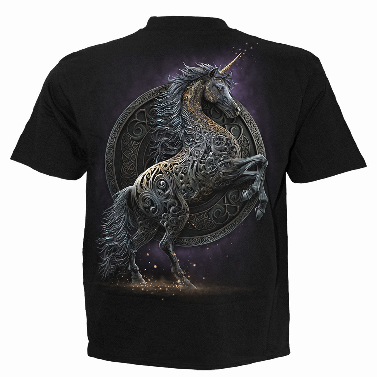 T-Shirt Spiral Celtic Unicorn