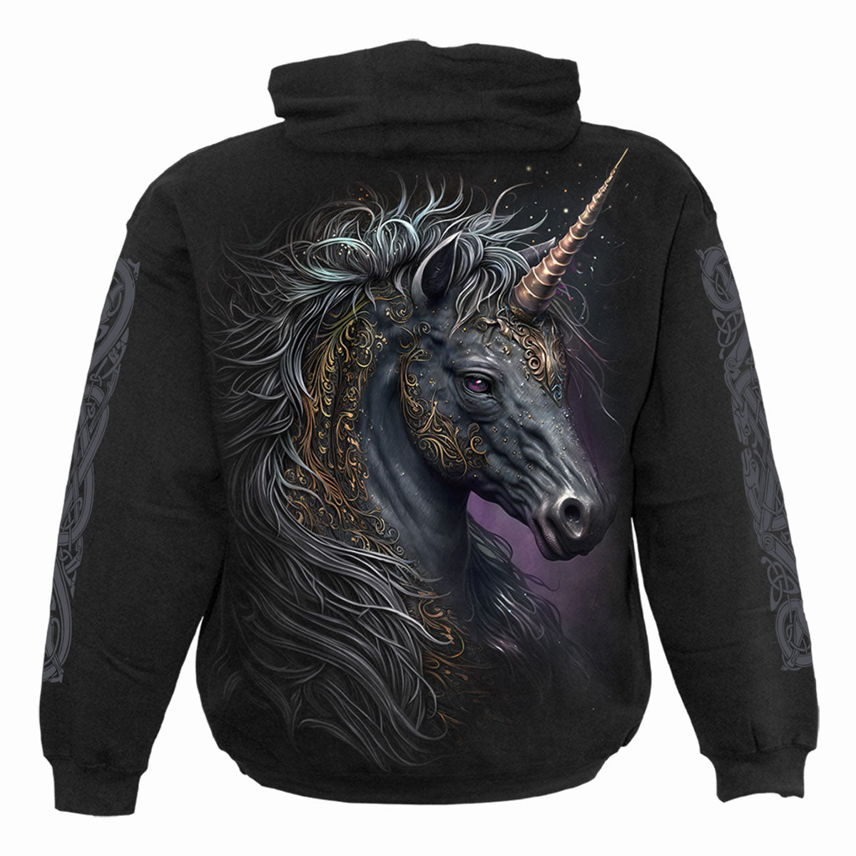 Kapuzenpulli Spiralförmiges Keltisches Einhorn