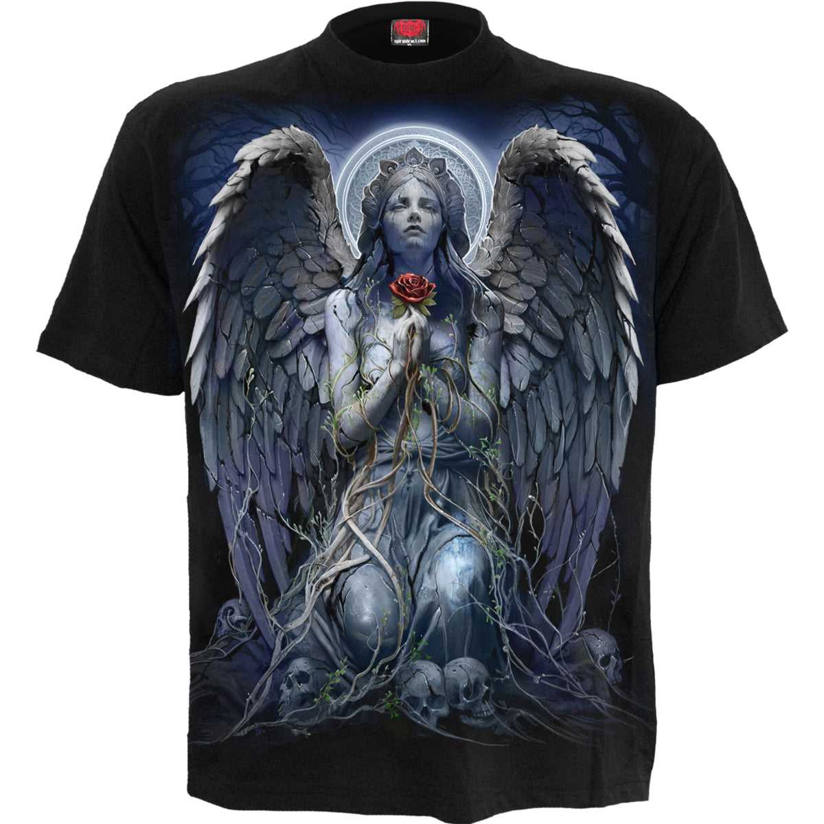 T-Shirt Spiral Grieving Angel