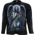 Bild in Galerie-Betrachter laden, Langarm-T-Shirt Spiral Grieving Angel

