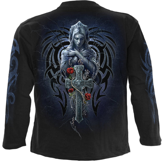 Long-sleeved T-shirt Spiral Grieving Angel