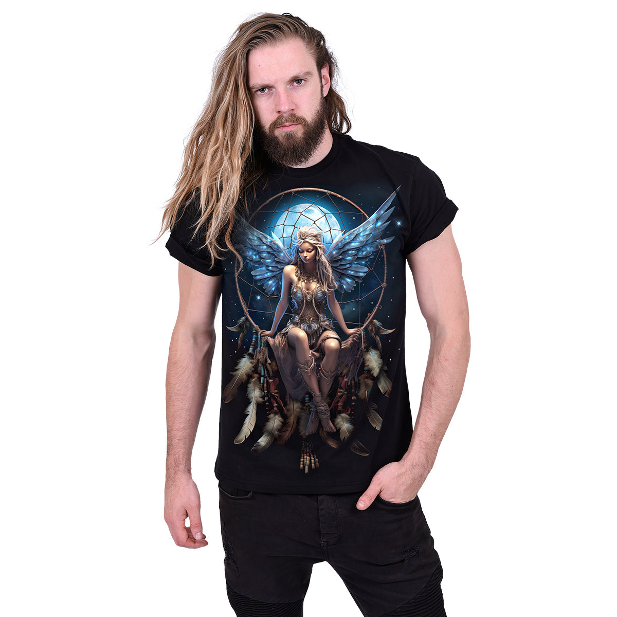 T-shirt Spiral Moon Fairy