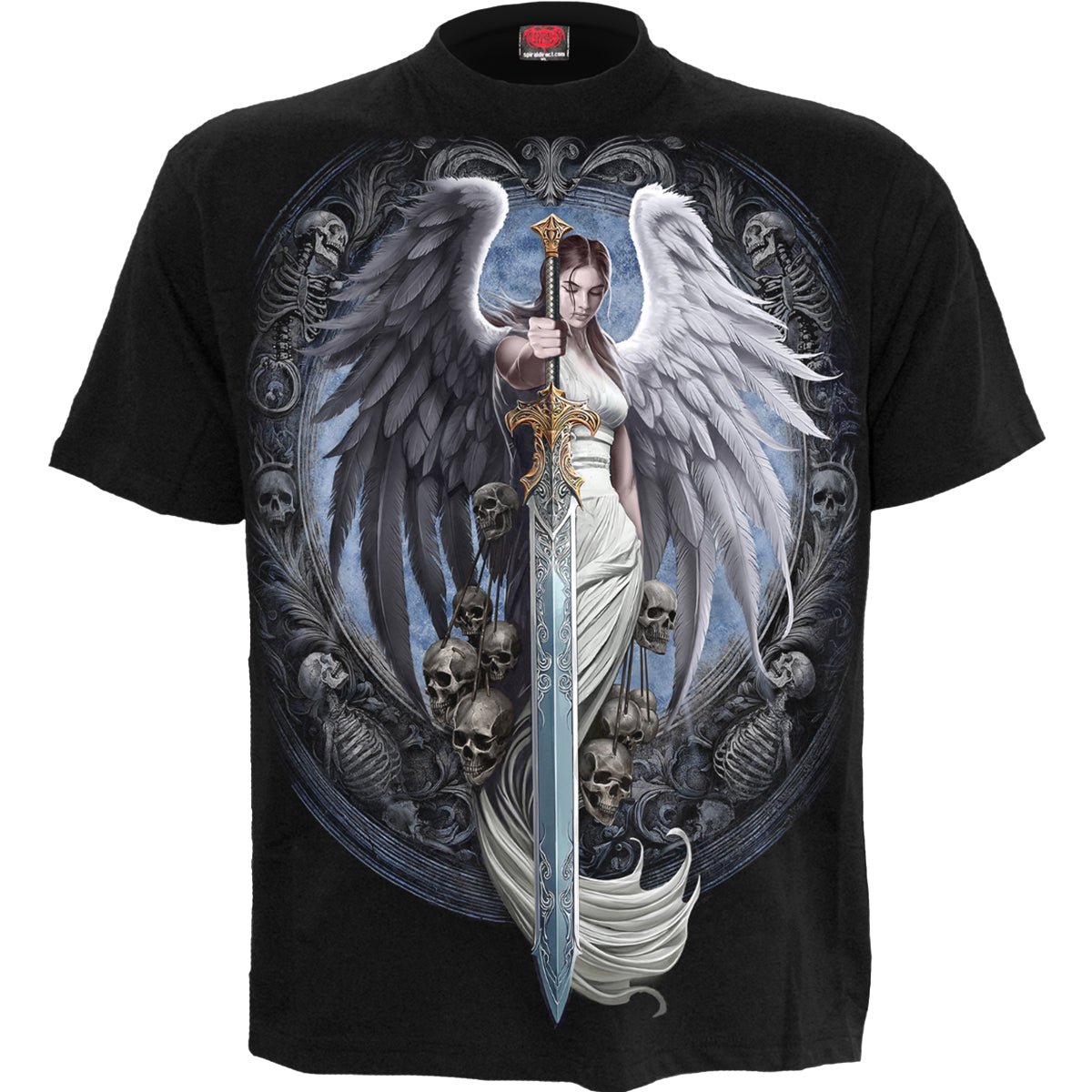 T-Shirt Spiral Engelsschwert