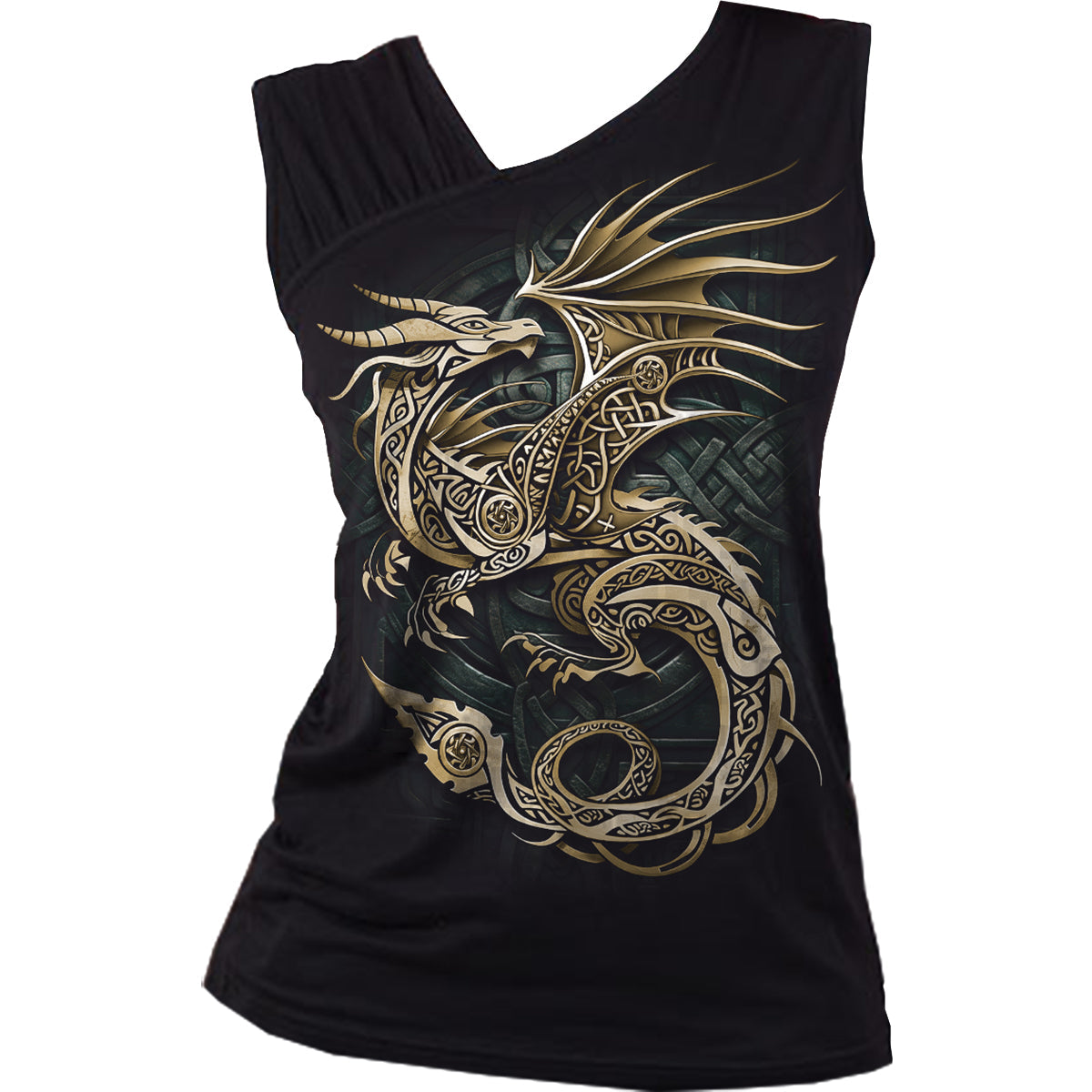 Tanktop Spirale keltischer Drache
