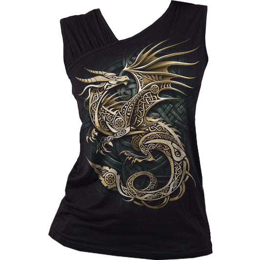 Tanktop Spirale keltischer Drache