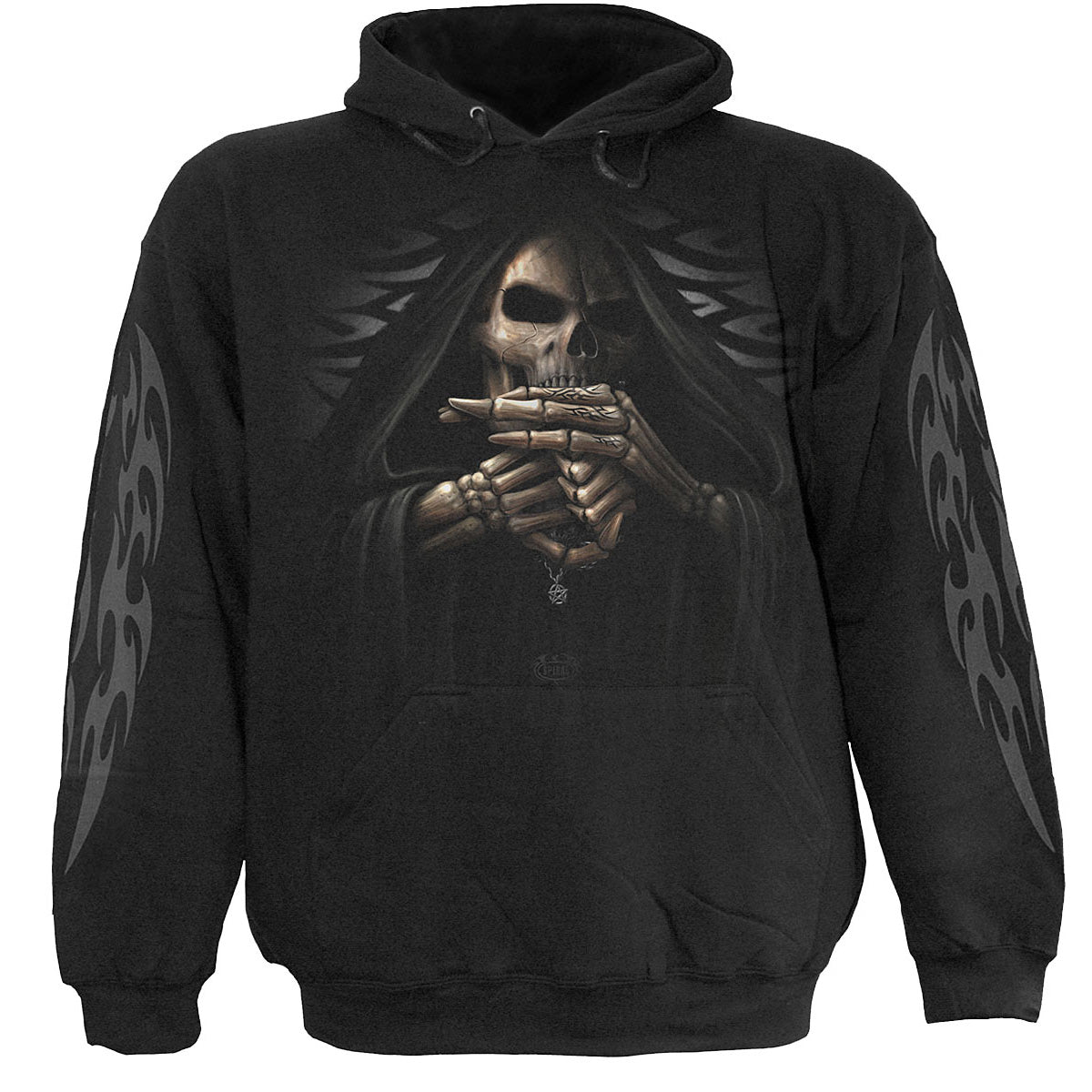 Kapuzenpullover Spiralknochen-Finger