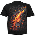 Bild in Galerie-Betrachter laden, T-Shirt Spiral Skull Lava

