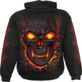 Bild in Galerie-Betrachter laden, Kapuzenpullover Spiral Skull Lava
