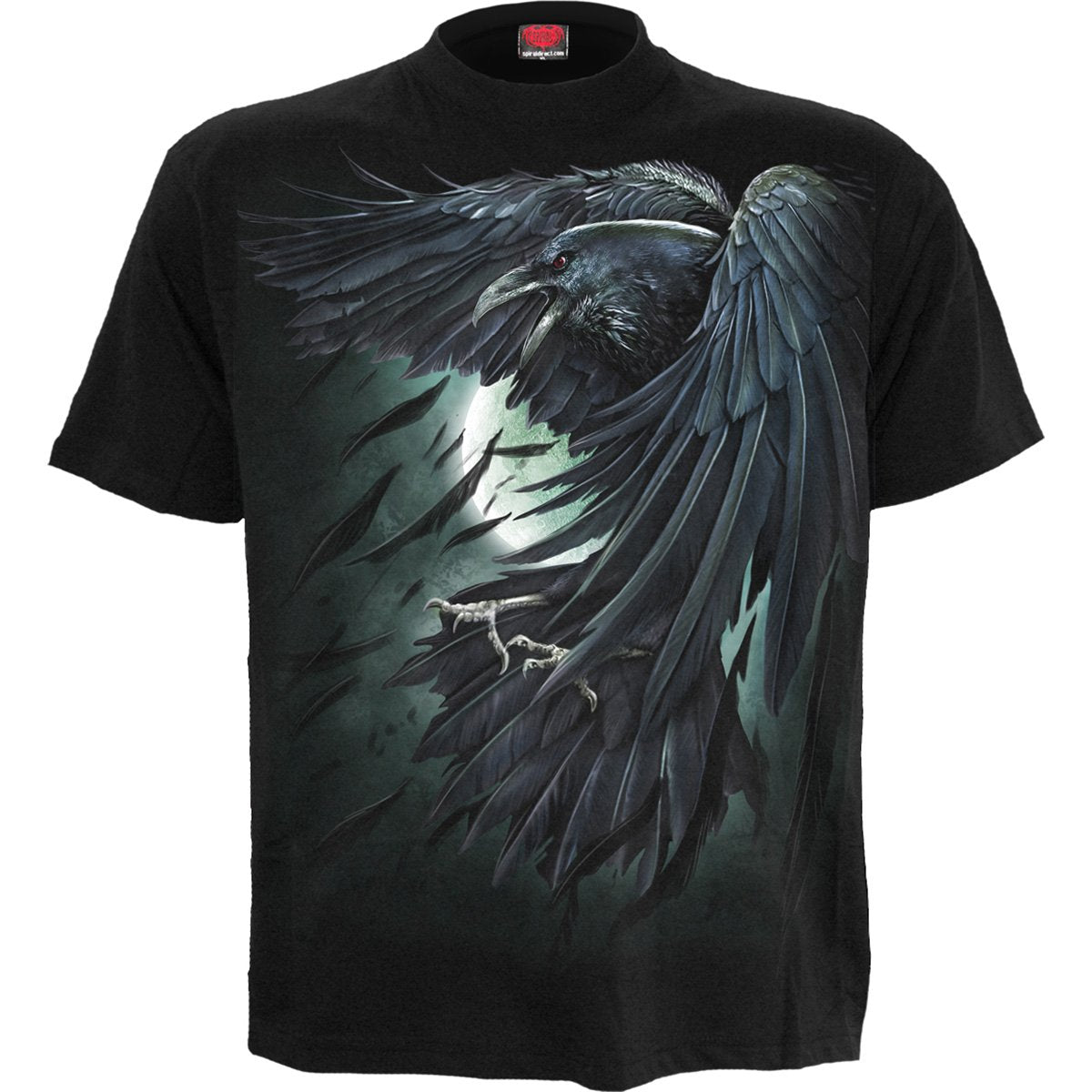 T-Shirt Spiral Shadow Raven