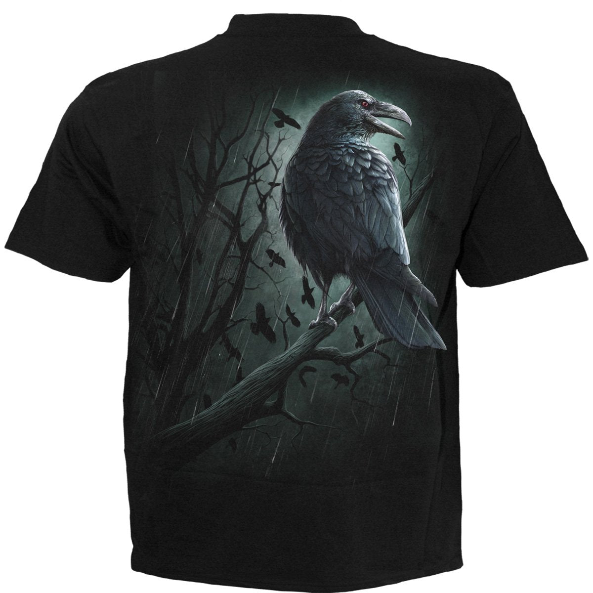 T-Shirt Spiral Shadow Raven