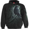 Bild in Galerie-Betrachter laden, Kapuzenpullover Spiral Shadow Raven

