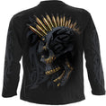 Load image into Gallery viewer, Long-sleeved T-shirt Spiral Black Gold
