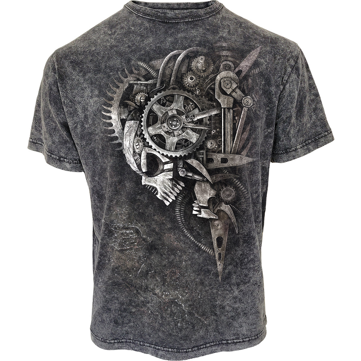 T-Shirt Spiral Diesel Punk Grau